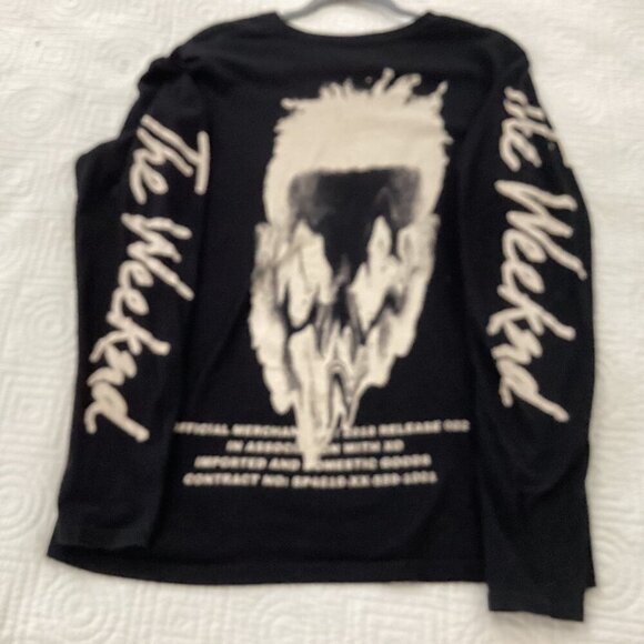 The Weekend XO Face Melt Shirt 2018 Men's Size Medium  RARE Band The Weekend - Picture 1 of 12